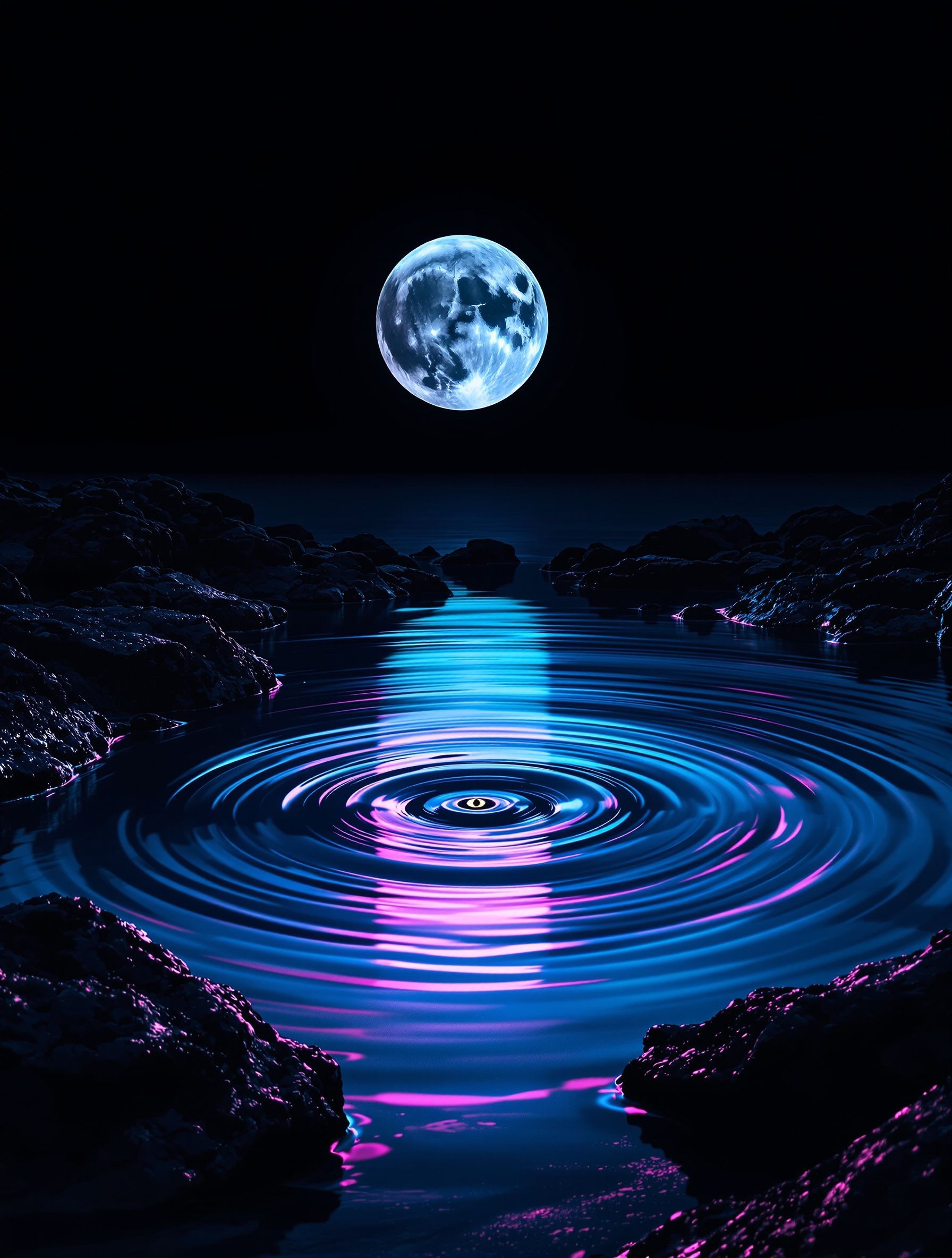 Schumann-Resonanz während der Vollmond- und Neumondphasen