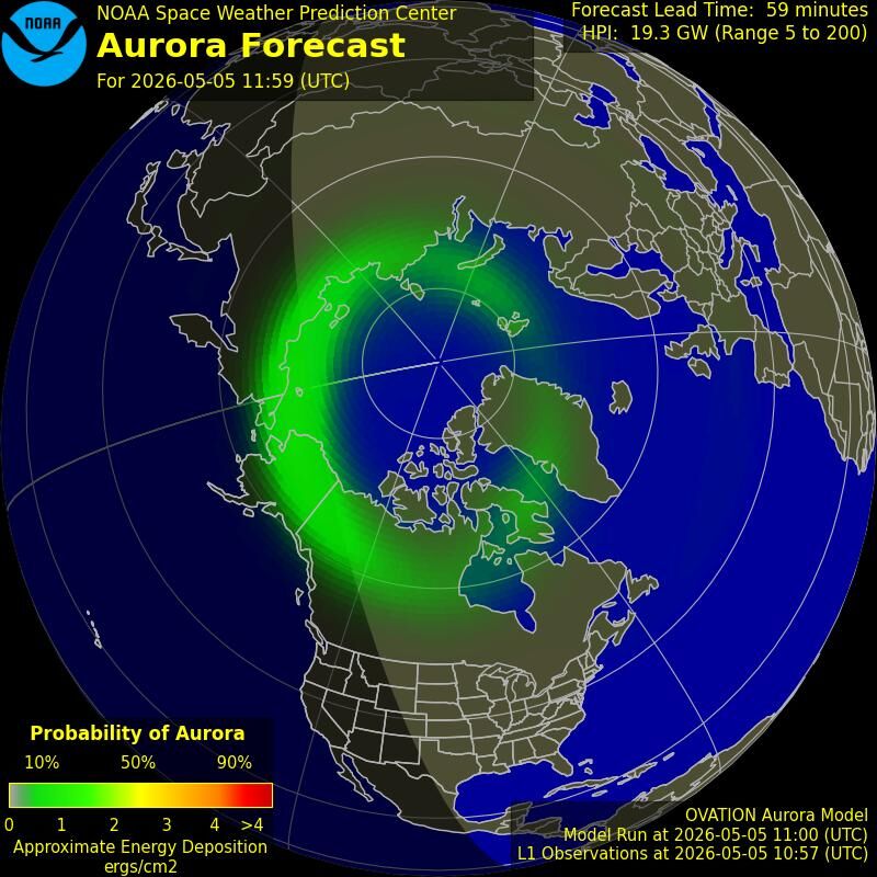Aurora-Forecast Nord