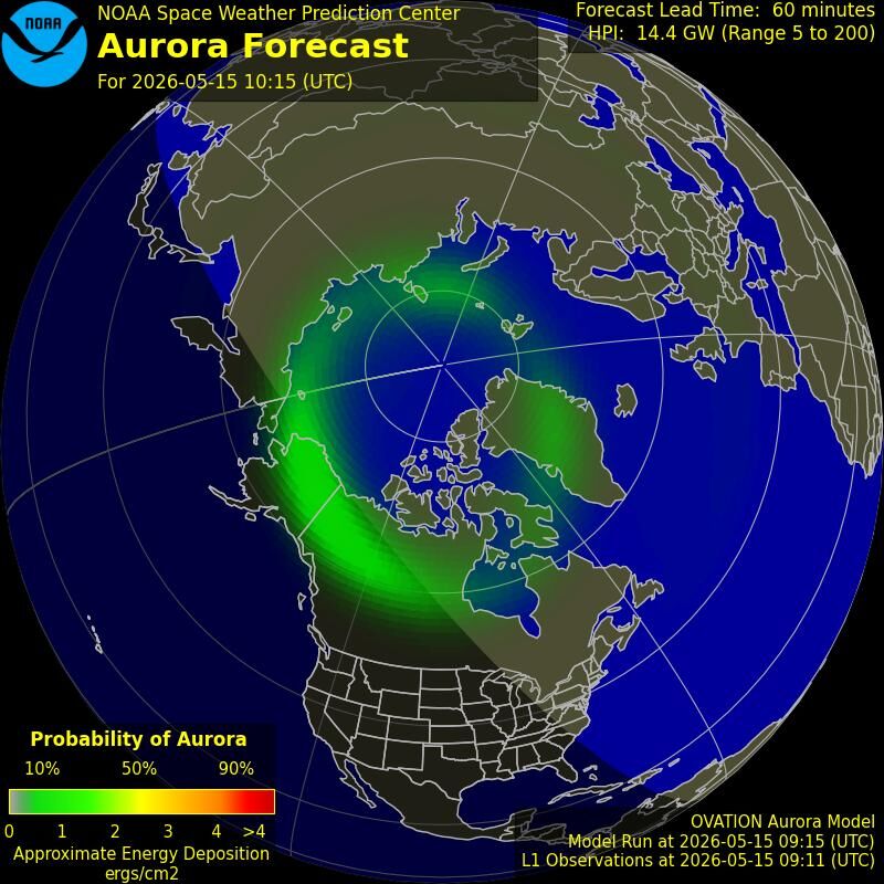 Aurora-Forecast Nord