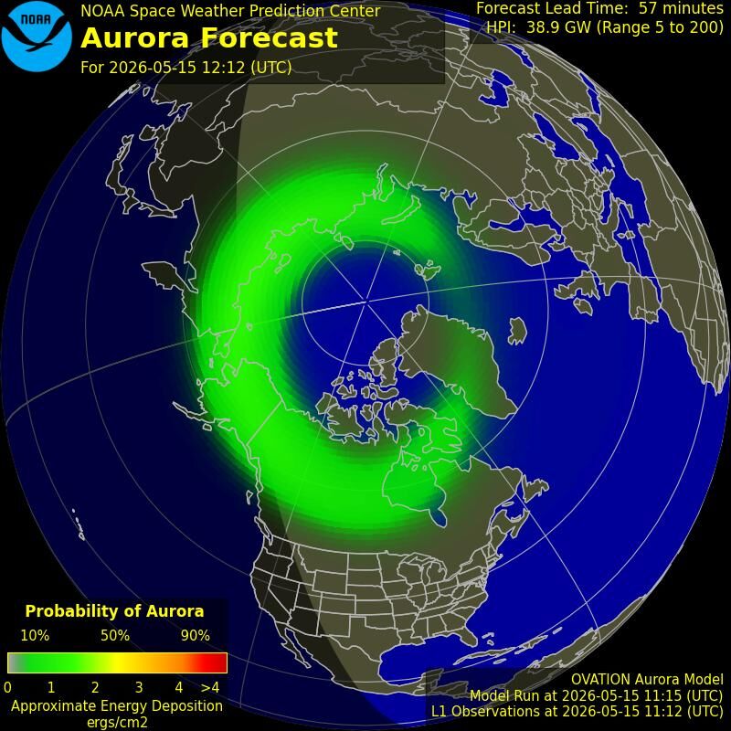 Aurora-Forecast Nord