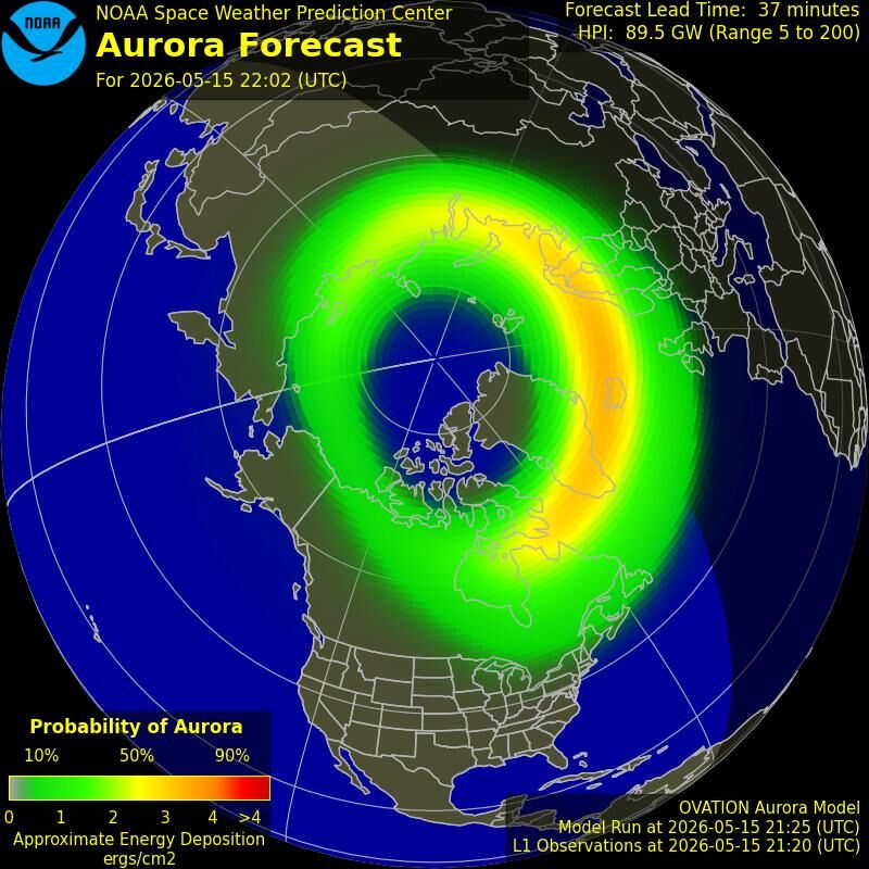 Aurora-Forecast Nord
